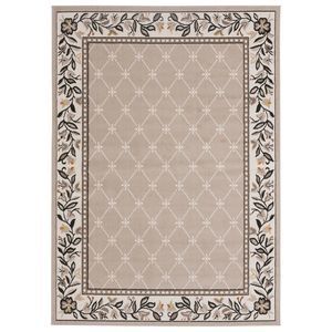 Home Dynamix Premium Area Rugs: YK 7015-605 Soft Beige Rug: 5' 2" x 7' 4"